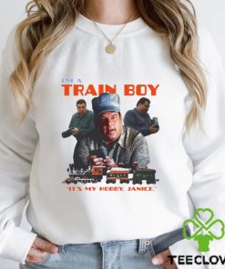 I’m A Train Boy It’s My Hobby Janice T Shirt