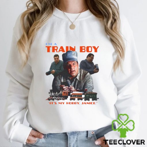 I’m A Train Boy It’s My Hobby Janice T Shirt