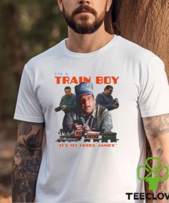 I’m A Train Boy It’s My Hobby Janice T Shirt