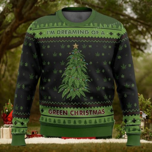 I’m Dreaming Of A Green Christmas Ugly Sweater