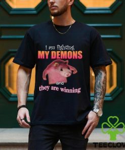 I'm Fighting My Demons And They Are Winning Rat T Shirt Unisex T Shirt