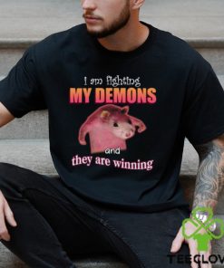 I'm Fighting My Demons And They Are Winning Rat T Shirt Unisex T Shirt