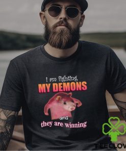 I'm Fighting My Demons And They Are Winning Rat T Shirt Unisex T Shirt