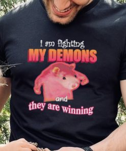 I’m Fighting My Demons And They Are Winning Rat hoodie, sweater, longsleeve, shirt v-neck, t-shirt