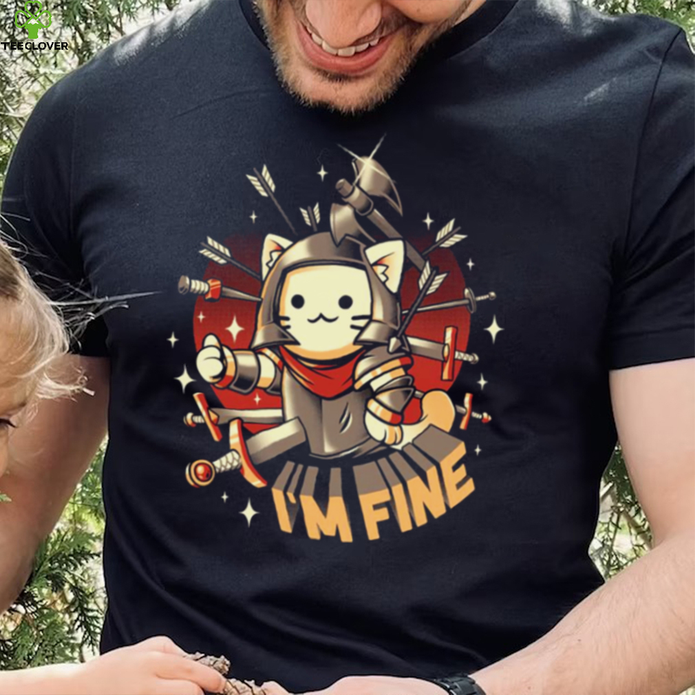 Im Fine Cute Cat shirt Im Fine Cute Cat shirt
