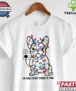 I'm Fine Everything Is Fine Christmas T Shirt 3 I'm Fine Everything Is Fine Christmas T Shirt