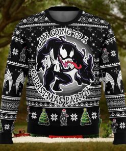 I’m Going to a Christmas Party Venom Ugly Christmas Sweater