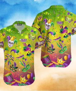 I’m Here For Mardi Gras Mask Hawaiian Shirt