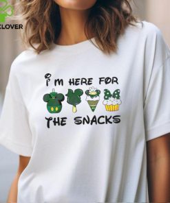 Im Here For The Snacks Disney St Patricks Day hoodie, sweater, longsleeve, shirt v-neck, t-shirt