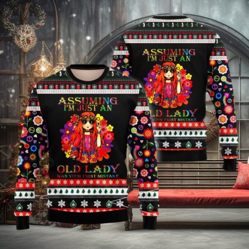 I’m Just An Old Man Ugly Christmas Sweater For Men & Women