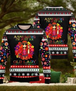 I’m Just An Old Man Ugly Christmas Sweater For Men & Women