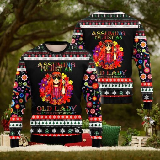 I’m Just An Old Man Ugly Christmas Sweater For Men & Women