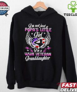 I’m Not Just A Papa’s Little Girl I’m A WWII Veteran Granddaughter shirt