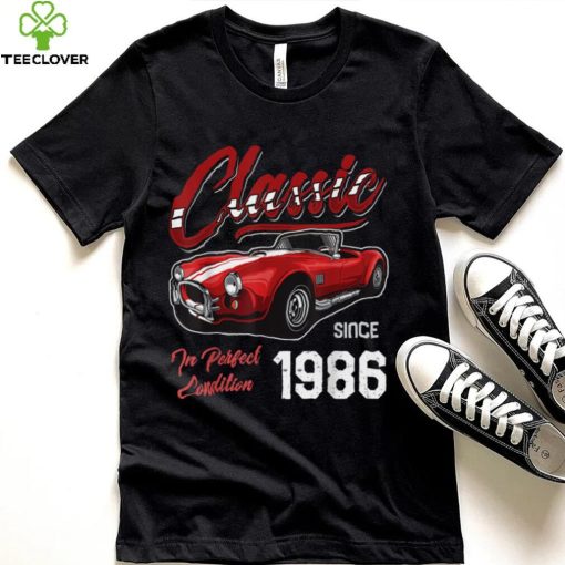 I’m Not Old I’m Classic Car Vintage Born In 1986 T Shirt
