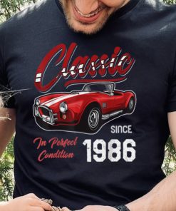 I'm Not Old I'm Classic Car Vintage Born In 1986 T Shirt