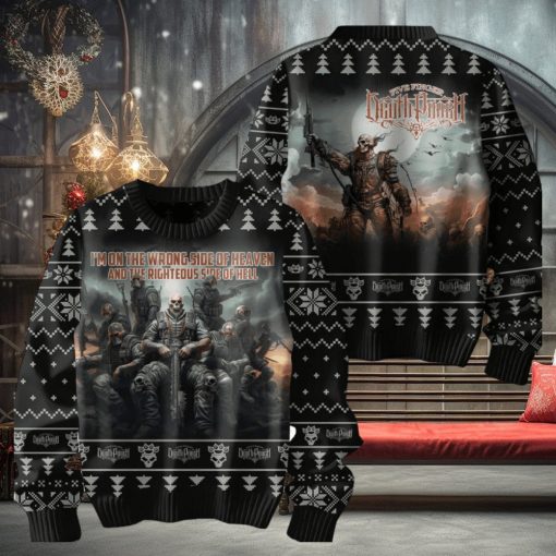 I’m On The Wrong Side Of Heaven And The Righteous Side Of Hell Five Finger Death Punch Ugly Sweater
