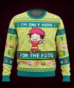 I’m Only Here For The Food Food Wars Ugly Christmas Sweater
