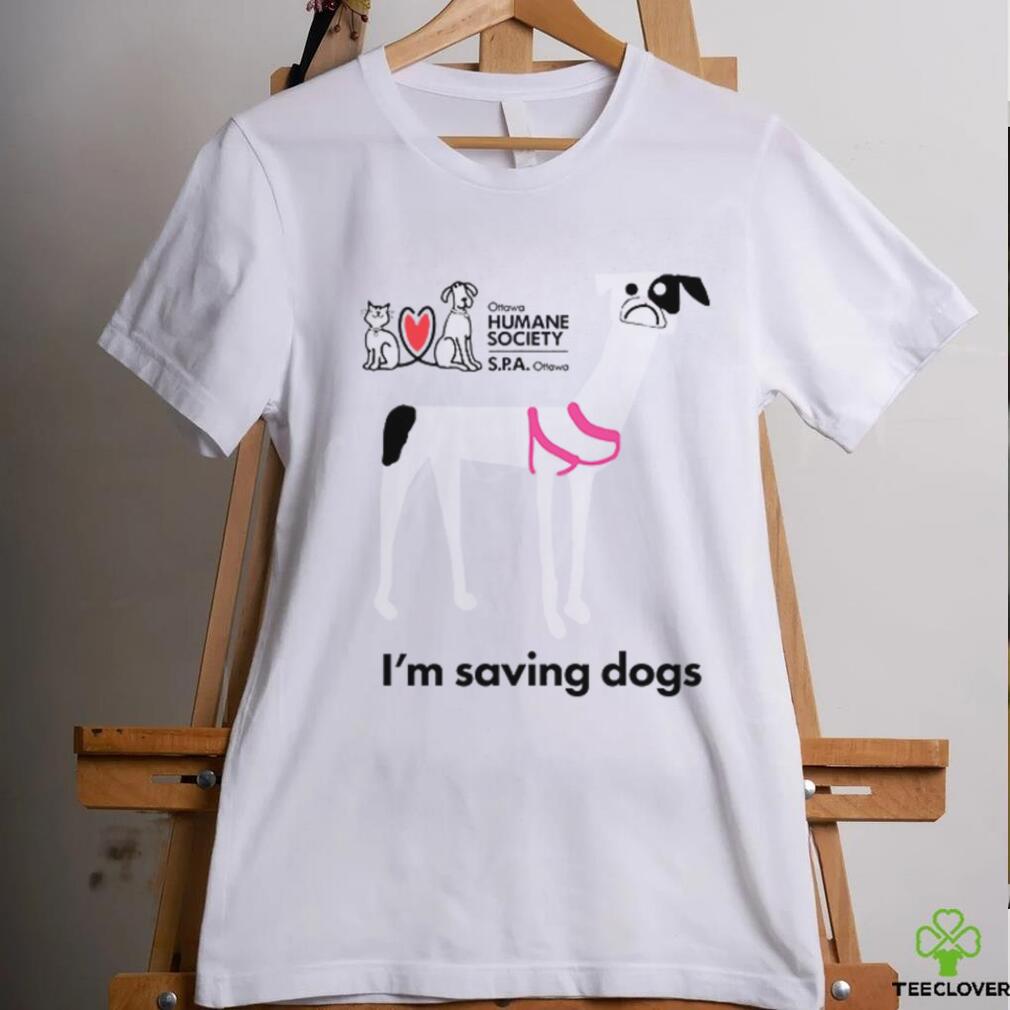 I'm Saving Dogs Long Sleeve Tee Shirt