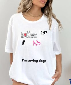 I'm Saving Dogs Long Sleeve Tee Shirt