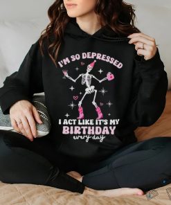 I’m So Depressed I Act Like It’s My Birthday Every Day TTPD Taylor Shirt