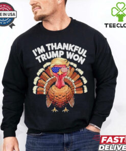 I’m Thankful Trump Won Trump Turkey Thanksgiving shirt 1 I’m Thankful Trump Won Trump Turkey Thanksgiving shirt