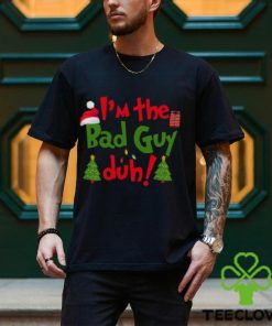 I’m The Bad Guy Duh Billie Eilish Chirstmas shirt