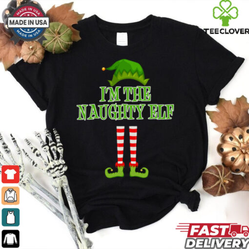 I’m The Naughty Elf Matching Family Christmas Toddler Fine Jersey T Shirt