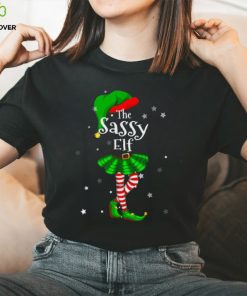 I'm The Sassy Elf T Shirt Matching Christmas Costume Shirt T Shirt