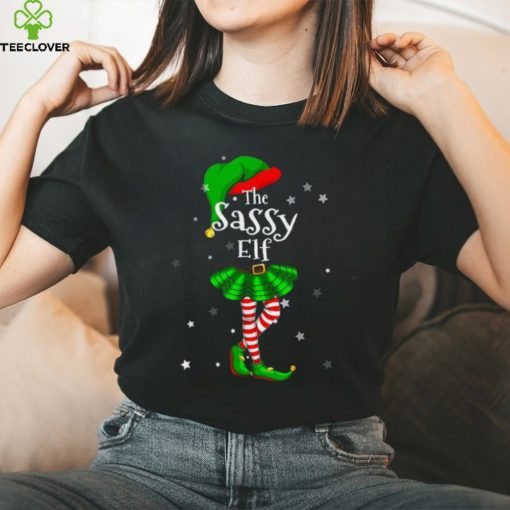 I’m The Sassy Elf T Shirt Matching Christmas Costume Shirt T Shirt