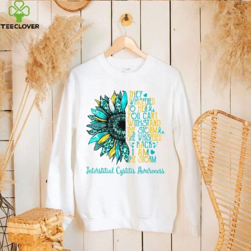 I’m The Storm Sunflower Interstitial Cystitis Warrior T Shirt