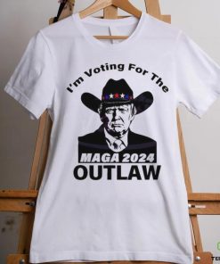 Im Voting For The Outlaw MAGA 2024 Shirt