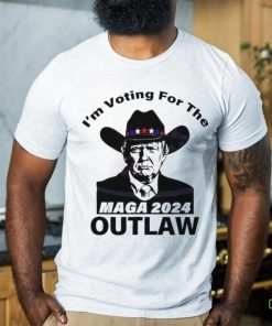 Im Voting For The Outlaw MAGA 2024 Shirt