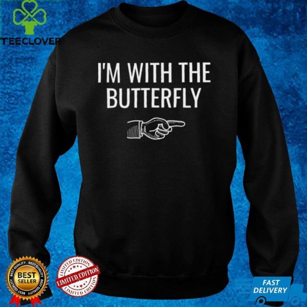 Im With The Butterfly Halloween Shirt