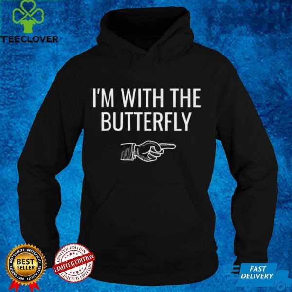 Im With The Butterfly Halloween Shirt