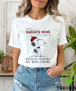 I’m a Snoopy mimi it’s like a regular grandma but more awesome hoodie, sweater, longsleeve, shirt v-neck, t-shirt