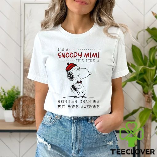 I’m a Snoopy mimi it’s like a regular grandma but more awesome hoodie, sweater, longsleeve, shirt v-neck, t-shirt