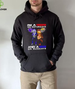 I’m a Terrapin on saturdays and a Raven on sundays mascots helmet gift hoodie, sweater, longsleeve, shirt v-neck, t-shirt