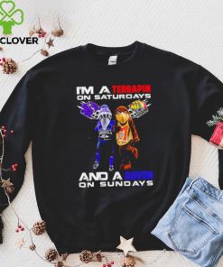 I’m a Terrapin on saturdays and a Raven on sundays mascots helmet gift hoodie, sweater, longsleeve, shirt v-neck, t-shirt