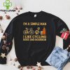 Im a simple man I like cycling dogs and bourbon hoodie, sweater, longsleeve, shirt v-neck, t-shirt