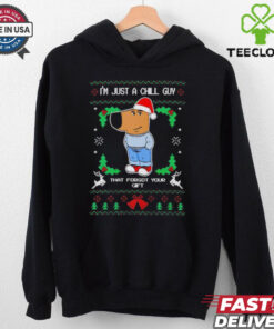 I’m just a chill guy that forgot your gift ugly Christmas shirt