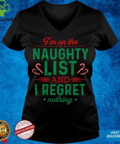 I'm on the naughty list Hooded Sweatshirt