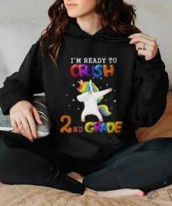 I'm ready To Crush 2nd Grade Unicorn Back To School T Shirt 1 I'm ready To Crush 2nd Grade Unicorn Back To School T Shirt