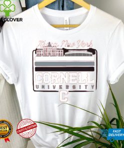 Image One Cornell Big Carnelian Campus Script T Shirt
