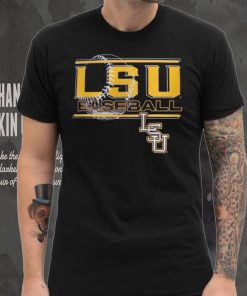 Image One LSU Tigers Baseballl Overlay T Shirt 1 Image One LSU Tigers Baseballl Overlay T Shirt