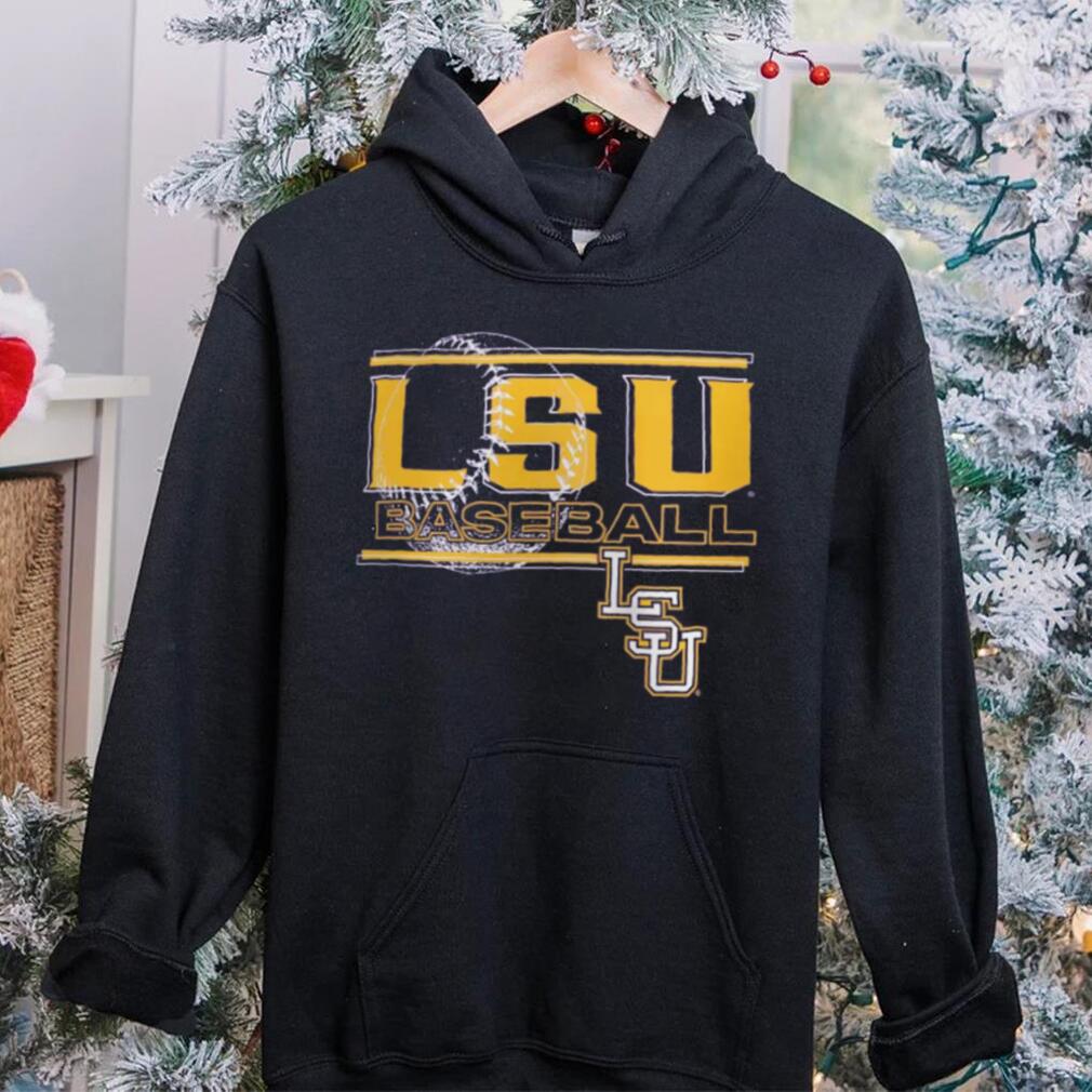 Image One LSU Tigers Baseballl Overlay T Shirt Image One LSU Tigers Baseballl Overlay T Shirt