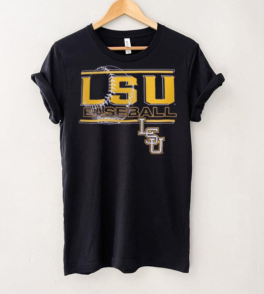 Image One LSU Tigers Baseballl Overlay T Shirt Image One LSU Tigers Baseballl Overlay T Shirt
