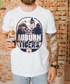 Image One Men's Auburn Tigers Orange Campus Scene T Shirt