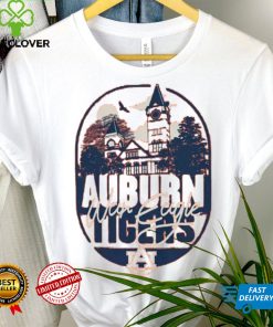 Image One Men's Auburn Tigers Orange Campus Scene T Shirt