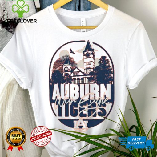 Image One Men’s Auburn Tigers Orange Campus Scene T Shirt