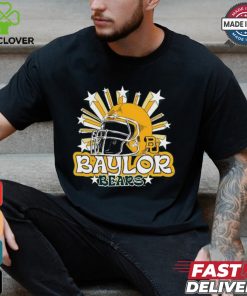 Image One Men's Baylor Bears Grey Helmet Star T Shirt